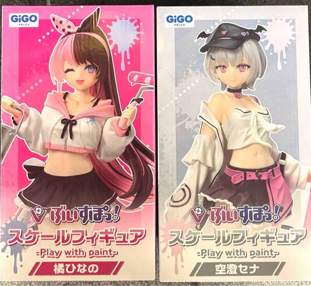 4個　ぶいすぽっ! 橘 ひなの　空澄 セナ スケールフィギュア Amazon.co.jp: ぶいすぽっ！ スケールフィギュア -Play with